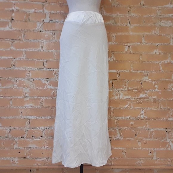 RIXO BRIDAL COLLECTION JOAN BIAS CUT MIDI SKIRT SIZE 4 - Picture 1 of 8